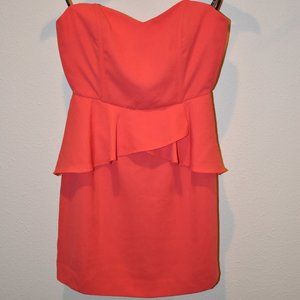 Coral Dress w/ Tag